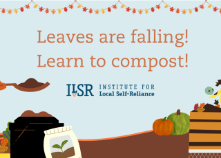 Free Enrollment in ILSR’s Community Composting 101 Course September 18 – 30!
