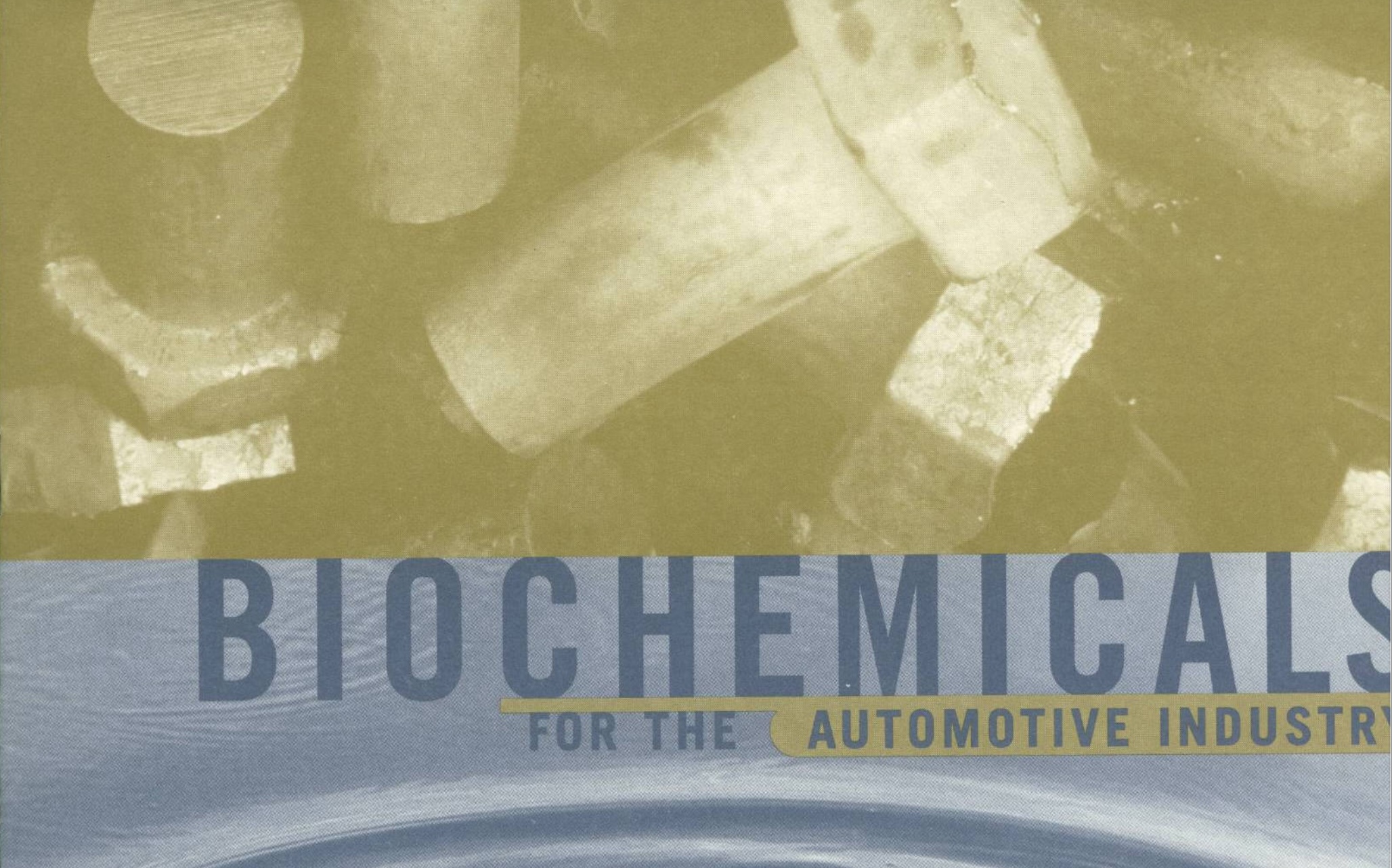 Biochemicals for the Automotive Industry - Institute for Local Self ...