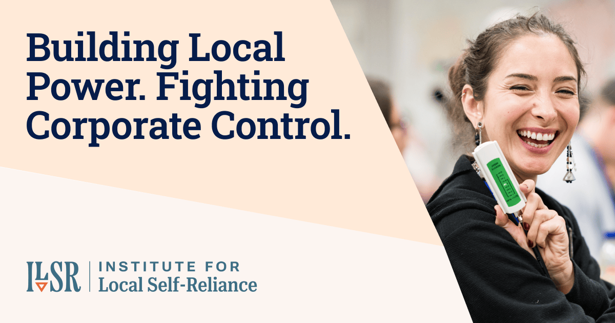 A Tale of Two Septembers - Institute for Local Self-Reliance