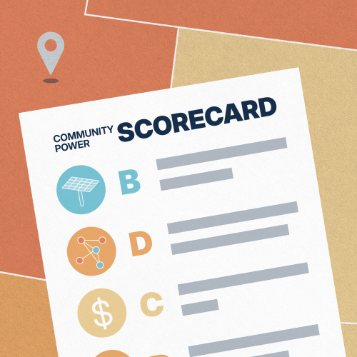 2025 Community Power Scorecard evergreen graphic
