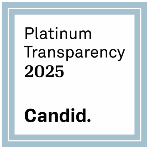 We earned a 2025 Candid Platinum Seal of Transparency!