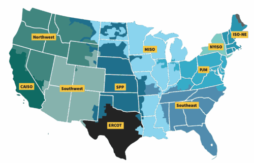 RTO & ISO and Full Map