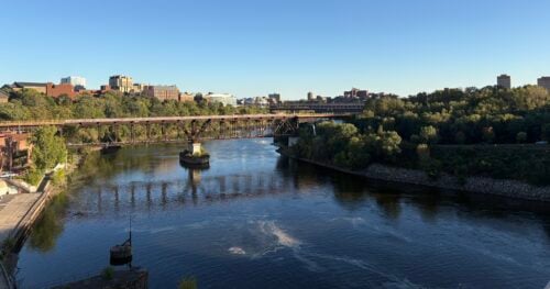 Mississippi River and the University of Minnesota TC