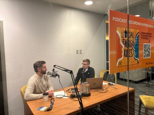 Charlie Rybak with John Farrell October 2025