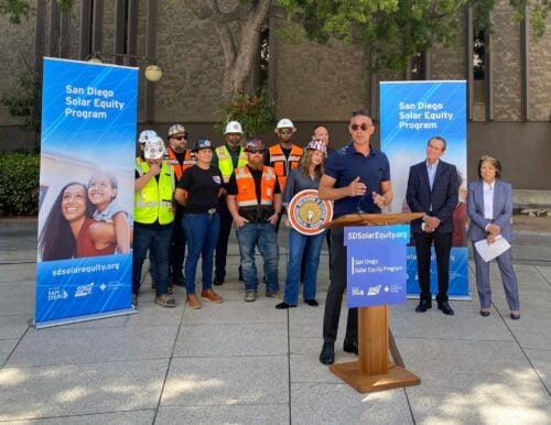 San Diego Councilmember Sean Elo-Rivera Announcing the San Diego Solar Equity Program