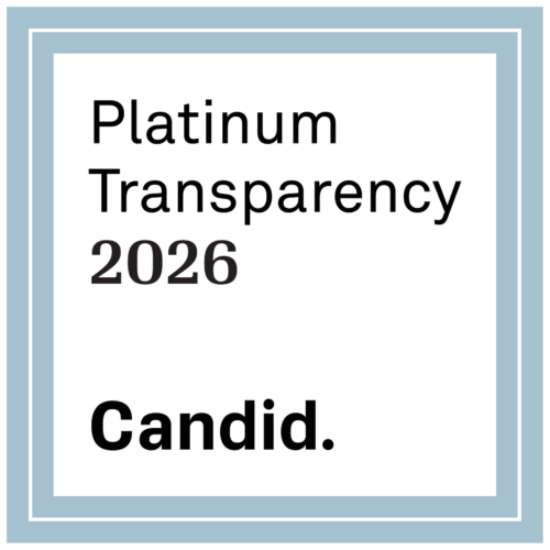We earned a 2026 Candid Platinum Seal of Transparency!