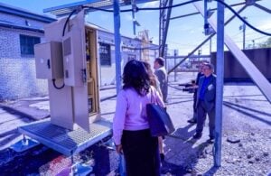 DigitalC hosts state officials in visiting one of its wireless towers