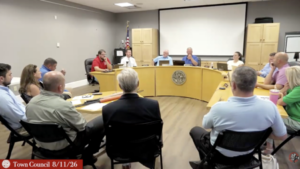About a dozen people attend E Longmeadow Town Council meeting